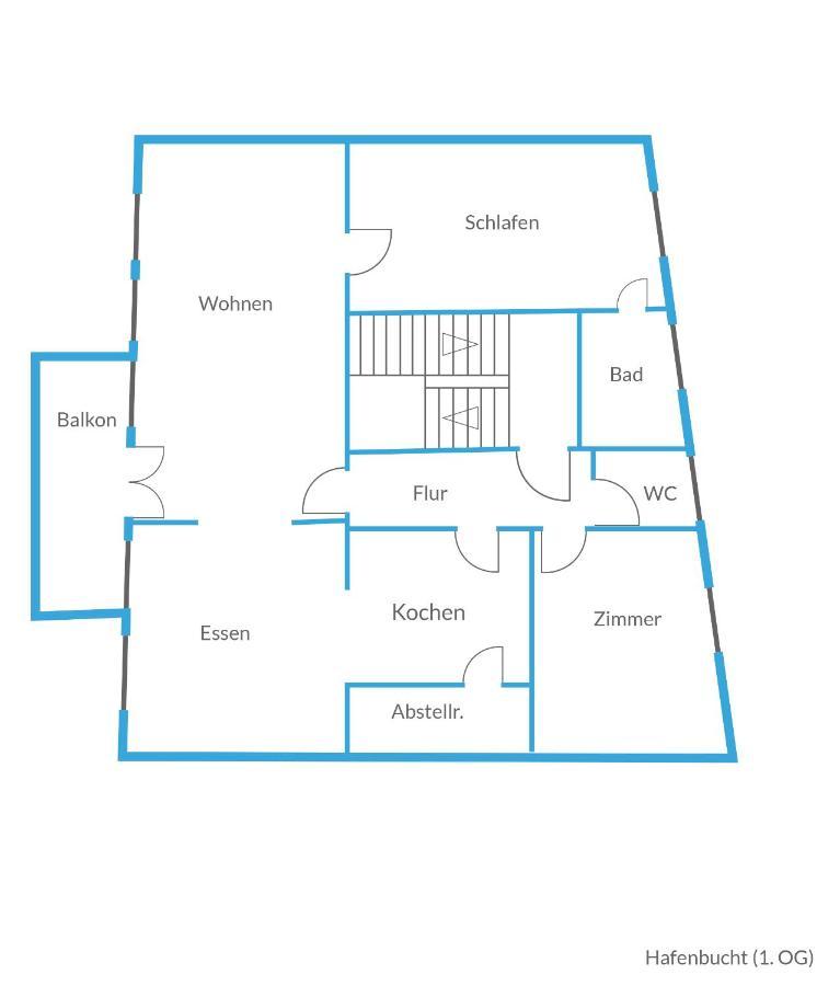 Ferienwohnung Hafenbucht Moba-Travel Λίμπεκ Εξωτερικό φωτογραφία